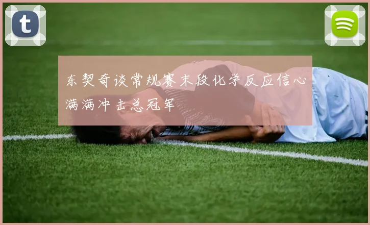 东契奇谈常规赛末段化学反应信心满满冲击总冠军